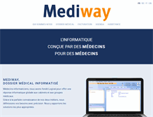Tablet Screenshot of mediway.ch